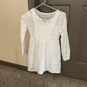 Art class girls white dress size 7/8
